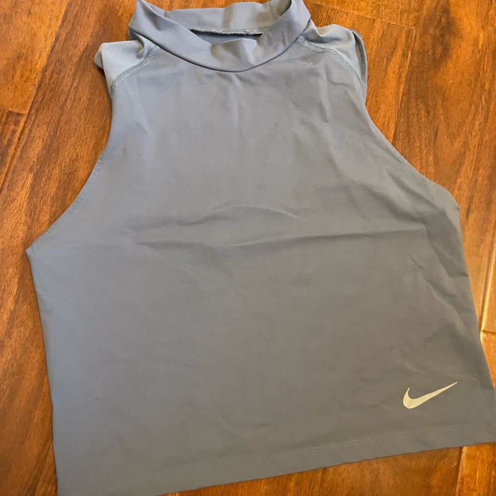 Nike dri fit mock neck
